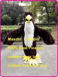 Peluche Eagle Mascot Traje Falcão Falcão Personalizado Fantasia Costume Anime Kits Mascotte Cartoon Theme Fantasia Vestido Carnaval 41398