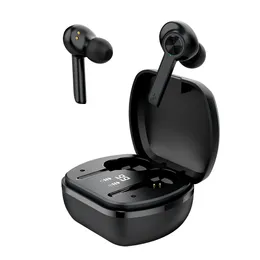 Bluetooth True Wireless Hörlurar TWS -spelörlurar i öronhängen för iPhone Samsung Phone Cuffie LED Display Touch Control IP55 Waterproof Standby Time 150h