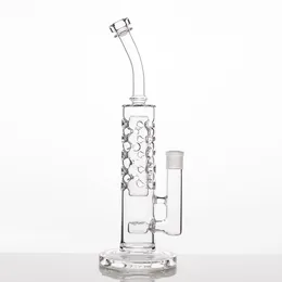 Recycler Gravity Bongs Vattenrör Hookahs Tornado Bong Ash Catcher Högkvalitativ perforerad förtjockad vattenpipa oljeborrluftsbubbla Hållare 13,8 tum. Full höjd 18,8 portar