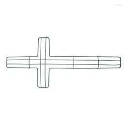 フープハギーリースクロ​​スフォームフレームフローラルワイヤーリングイースターリング形成装飾diyクラフトガーランドクラフトハンギングリースシュープkirs2