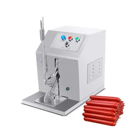 220V Electric U-Shape Sausage Clipper Clipping Machine Supermarket Brödpåsar Packing Machine Food Sealing Machine