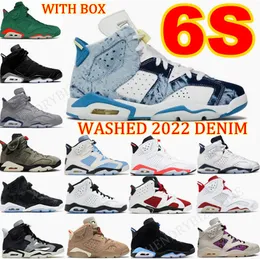 Washed Denim 6S Basketball Shoes Quai 54 Sail Gum 6 Mens Electric Green Suede Gatorade Sneakers Olive Oregon Ducks Midnight Navy Black Infrared White Trainers