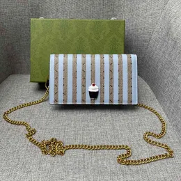 Evening Bags Handbag 22 New Fashion Bags Pink Stripes Purse Blue Old Flower Wallets Chain Crobody Clutch Bag Canvas Leather Fold Card Bag Coin Pouch with Hook