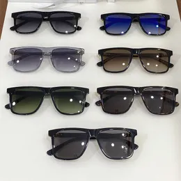 Popularne wybuchowe męskie okulary przeciwsłoneczne SPR087 Klasyczne proste kwadratowe ramy wakacyjne podróże UV Ochrona najwyższej jakości z oryginalnym pudełkiem