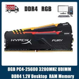 Rams 16 GB 32GB 3200 MHz pamięć DIMM DDR4 RAM FURY RGB MemoryTams Computer Memorams Ramsrams