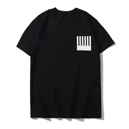 5a herr designer svartvitt t shirt pojke modeklänning sommarfärg ärmar tees semester skjorta ärm avslappnade bokstäver trycker toppkvalitet märke t-shirt