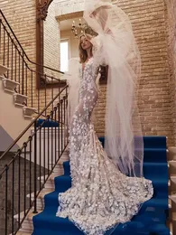 Princess Fancy Wedding Vestres Apliques Lace Apliques Bridal Vestio Custom Feito ilusão