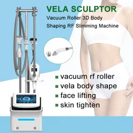 40K Cavitation RF Vakuumrulle Vela Body Slimming Mahcine Radiofrekvens Kroppsformning Skin åtdragning Ansiktsmassage Fat Celluliter Borttagningsmaskin Maskin