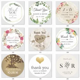 100 Customized Stickers Invitations Seals Wedding Decoration On White AdhesivePersonalizedPoParty Favor 220613