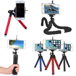 الحزب لصالح Mini Sponge Tripod للهاتف 360 درجة الكسول الأخطبوط قوسين الكاميرا ترايبود ترايبود