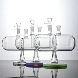 Unique Hookahs Glass Big Bongs Infinity Waterfall Bong Invertible Gravity Water Pipe Oil Dab Rig 14mm Female Joint Bong With Bowl