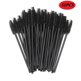 فرش المكياج PCS/Pack يمكن التخلص من فرشاة الرموش Mini Mascara Wands Solid Handle Curling Curling Maquiagem Toolmakeup Harr22