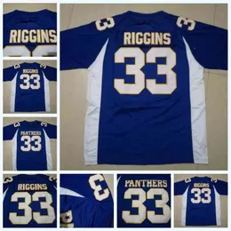 C202 남성 여성 청소년 금요일 밤 조명 Tim Riggins 33 Dillon High School Football Jersey Movie Jersey 100% 스티치 자수 S