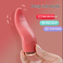Vibrerande tunga oral sexig vibrator kvinnlig onanator mjuk silikonsimulering vibrador orgasm leksaker för kvinnor skönhetsartiklar