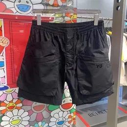 Pantaloncini da uomo Pantaloni da spiaggia da donna y3 Stampa Abbigliamento da lavoro sportivo in poliestere estivo casual con tasca