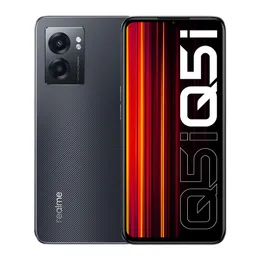 Orijinal Oppo Realme Q5I 5G Cep Telefonu 4GB 6GB RAM 128GB ROM Octa Çekirdek boyutu 810 Android 6.58 "90Hz LCD Tam Ekran 13MP 5000mAh Yüz Kimliği Parmak İzi Akıllı Cep Telefonu