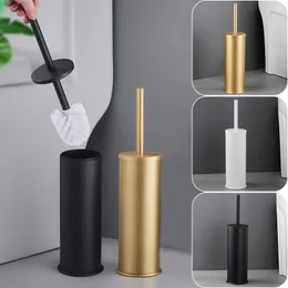 Toilet Brush Holder Bathroom Cleaning Set Flooring Stand Bathroom Storage Modern Hygienic Toilet Brush Bathroom Cleaning 220624