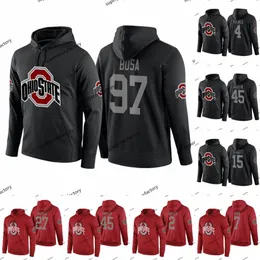 A3740 Herr Ohio State Buckeyes Joey Bosa Hoodei Jersey Archie Griffin Dwayne Haskins Chris Olave Santonio Holmes Mike Weber Jr. Cris Carter James