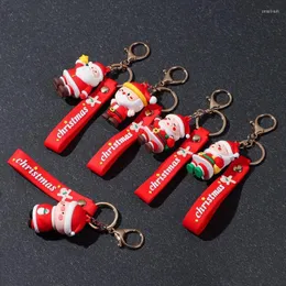 Keychains Crianças fofas Presentes de porket para mochilas Papingy Pingyring pingente de teclado natal Smal22