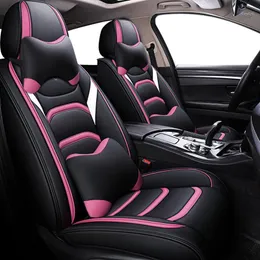 يغطي مقعد السيارة الجلود العالمي لجميع الطرز Focusa Fiesta S-Max Mondeo Explorer EcoSport تصميم