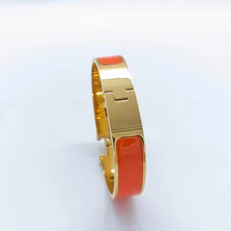 Classsic Designer h Bracelet Bangle Letter Gold Bracelets Jewelry Woman Stainless Steel Man 18 Color Buckle 17/19 Size for Men and Fashion Jewelry