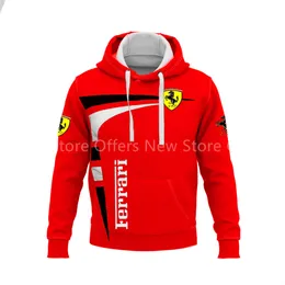 Geeignet für F1 3D-Druck Frühling/Sommer Mode Hoodie männliche und weibliche Pullover Pullover Outdoor Jogging WearZUZS