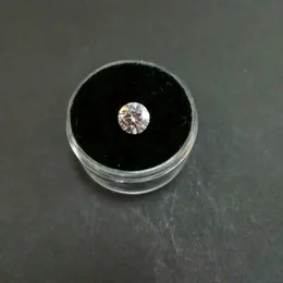 Loose Diamonds 7,5 mm IJ Kolor 1.5ct Carat Perfect Cut Cut Moissanite Kamień Diamentowy Pierścień Diamentowy dla kobiet