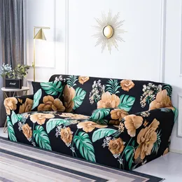 Housses de chaise 1/2/3/4 siège canapé à fleurs pour salon sectionnel coin L forme couverture housses canapé meubles protecteur