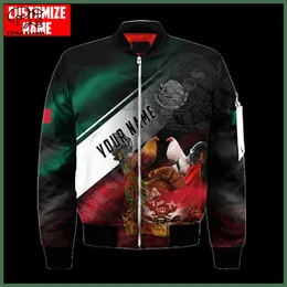 PLstar Cosmos Beautiful Rooster 3D Print Moda Hombre Bomber Jacket Hip Hop Unisex Casual Windbreaker Drop R22 220708