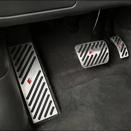 Dla bezpoślizgowych Audi A4 A5 A6 A7 A7 A8 Q5 Q7 Pedal Pedal Cover Pokrywa dopasowanie Pedals Pedals Pedals Accelerator Covers3317