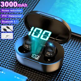 Słuchawki Bluetooth z redukcją szumu TWS bezprzewodowe słuchawki sportowe słuchawki stereo stereo słuchawki wodoodporne wodoodporne pudełko ładowanie z mikrofonem wuszne