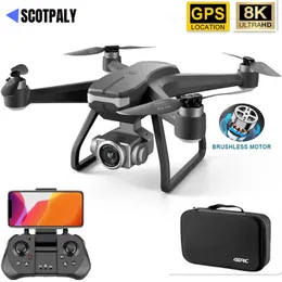 Professional F11 GPS Camera Drone 8K HD 5G FPV WIFI Smart Follow Brushless Foldable Long Distance Quadcopter Dron PK X35 220727