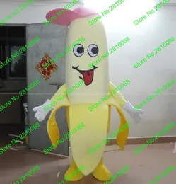 Mascot boneca traje syflyno fazer eva material dois estilos bananeira mascote traje fruta desenhos animados vestuário halloween aniversário 565