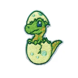 Cartoon Dinosaur Sewing Notions Embroidery Iron On Animal Patches For Clothing Kids Shirts Hats Patch