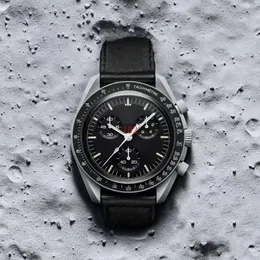 2022 Die neueste, heiß verkaufte Bioceramics Planet Moon Man Watch Mission 42 mm Nylon-Chronograph Deluxe Limited Edition Master-Uhr