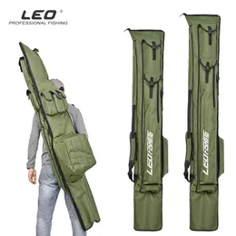 Nuovo sacchetto di stoccaggio della canna da pesca Leo di arrivo Oxford Cloth Multifunzionale Backpack di grande capacità di grande capacità 175 cm 195 cm