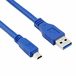 Superspeed USB 3.0-kabel-skriv A-man till mini b 10-stifts hane