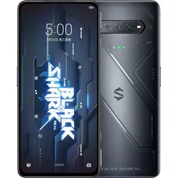 オリジナルブラックサメ5 RS 5G携帯電話ゲーム8GB 12GB RAM 256GB ROM Snapdragon 888 Plus Android 6.67 "Amoled Full Screen 64MP NFC FACE ID指紋スマート携帯電話