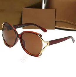 تصميمات العلامة التجارية الفراشة نظارة شمسية كبيرة الحجم متشابكة G Women Ladies Monogrames Sun Glasses Square Square With Lunette de Solel 069