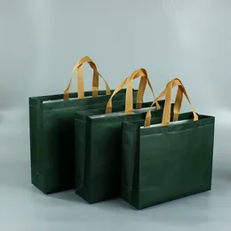 Einkaufstasche aus Vlies-Baumwoll-Canvas, groß, wiederverwendbar, umweltfreundlich, für Lebensmittel