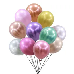 100 st 10 tum latex guld rund ballong fast färg lycklig födelsedagsjubileum dekor ballonger fest bröllop dekoration ballonger bh7342 tqq