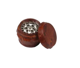 Smoking hookah Pipe Direct selling new and innovative 42mm plastic cigarette grinder rosewood TOBACCO GRINDER wholesale oF accessories