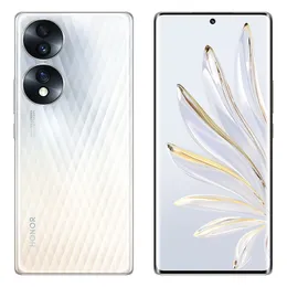 Original Huawei Honor 70 5G Mobile Phone 8GB RAM 256GB ROM Snapdragon 778G Plus 54MP OTG Android 6.67" OLED Curved Full Screen Fingerprint ID Face Unlock Smart Cellphone