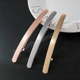 Mode einfache Haarclips für Frauen Mädchen elegante Kopfbedeckung Haarnadeln Lange Barrette Haarstyling -Werkzeuge Haarzubehör Accessoires