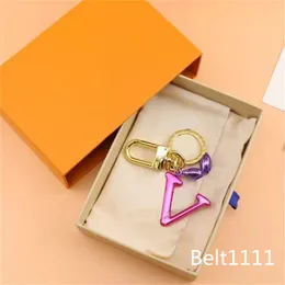 Top AAA high qualtiy brand Designer Keychain Fashion Purse Pendant Car Chain Charm Bag Keyring Trinket Gifts Accessories Keychains Bags Exquisite With Box Dust bag