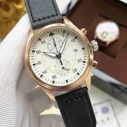 Średnica 42 mm Ramka Wysokiej jakości męski zegarek prosty styl ruch kwarcowy trend modowy