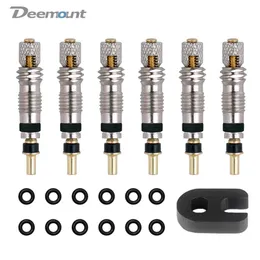 DeeMount أعلى جودة Presta Core 2612PCS Brass CNC FV Road Bike Tubes Service Parts Tool اختياري 220728