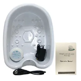 Home Ion Cleanse Detox Foot Spa Massaggio Piede in plastica Secchio Pediluvio Dispositivo disintossicante Macchina disintossicante ionica Uomini Strumenti sanitari