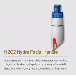 acqua diamante dermoabrasione getto di ossigeno buccia punte della maniglia Hydra soluzione esfoliante facciale Hydradermabrasion LED PDT Mask Hydro dermoabrasione fabbrica di porcellana