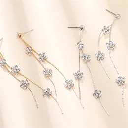 Dangle & Chandelier Women Drop Earrings Creative Butterfly Plum Blossom Pendant Daily Wearing Jewelry Gifts For Girls